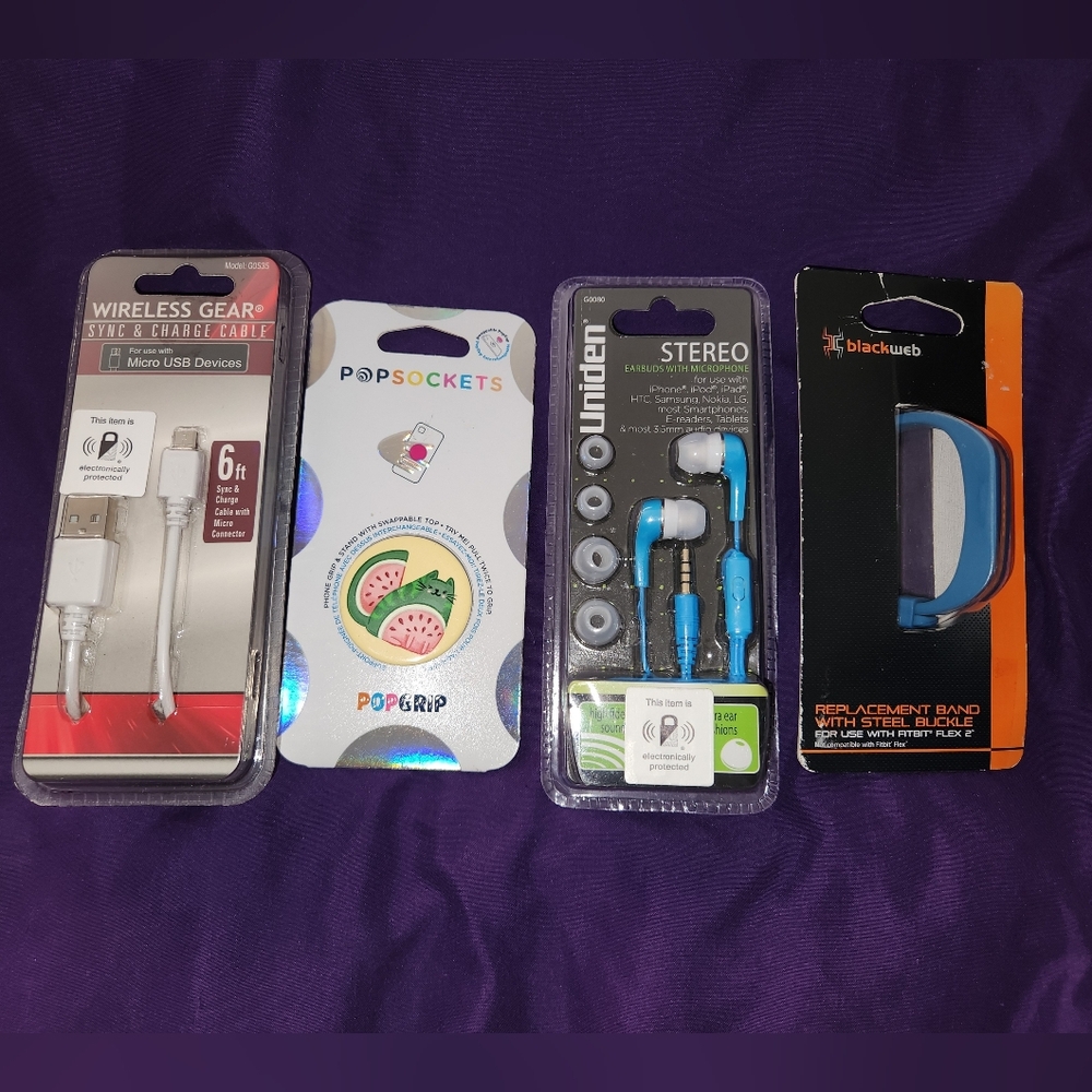 🤳📶Bundle Of Cellphone, Earbud, Ect. Accessories